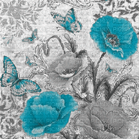 soave background animated flowers vintage postcard - Δωρεάν κινούμενο GIF