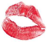Kaz_Creations Valentine Deco Love Lips Kiss - kostenlos png