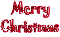 Kaz_Creations Text Merry Christmas - 免费PNG