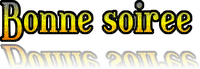 BONNE SOIREE 06 - PNG gratuit