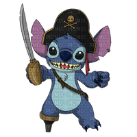 Stitch as a Pirate - png gratis