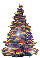 karácsonyfa - Бесплатный анимированный гифка