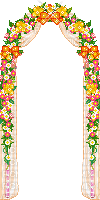 Arche fleurs - GIF animé gratuit