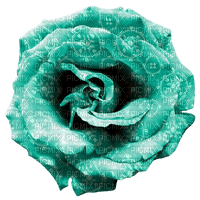 Rosa turquesa - PNG gratuit