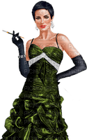 Woman with a cigarette. Leila - δωρεάν png