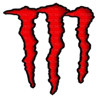 Red Monster Energy - png gratis
