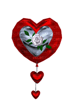 сердце - возд.шар - 無料のアニメーション GIF