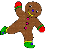 gingerbread man bp - Free animated GIF