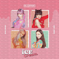 Blackpink ICE CREAM - By StormGalaxy05 - png gratis
