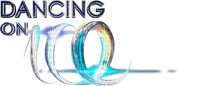 Kaz_Creations Logo Text Dancing On Ice - darmowe png