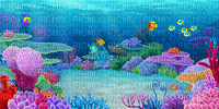 underwater scene - Besplatni animirani GIF