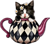 Cat Chat in a Teapot Tea