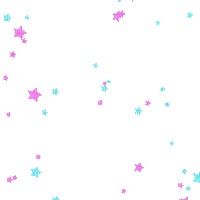 turquoise pink stars animated falling gif