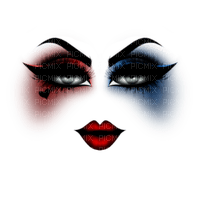 Gothic face makeup bp - PNG gratuit