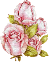 patymirabelle fleurs rose - GIF animé gratuit