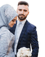 Couple Love Muslim Wedding - Bogusia - png gratuito