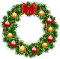 Christmas couronne 2 - PNG gratuit