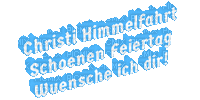 Christi Himmelfahrt - Gratis animeret GIF