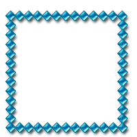 MMarcia cadre frame azul blue - ilmainen png