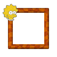 Small Orange Frame - GIF animé gratuit