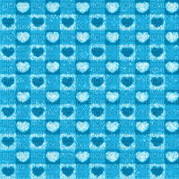 Checker Heart Glitter BG~Blue©Esme4eva2015 - GIF animado gratis