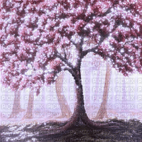Y.A.M._Japan Spring landscape background - GIF animasi gratis