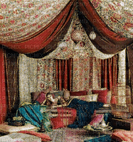 Rena Arabian Room Hintergrund glitter - Gratis geanimeerde GIF