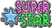 ana1292 on glitter-graphics . text super star - GIF animado gratis