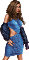 Lady In Blue - png gratuito