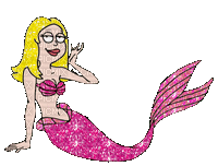 Francine Smith Mermaid - GIF animado gratis