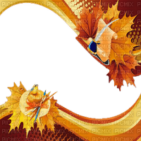 frame border autumn cadre bordure automne - PNG gratuit
