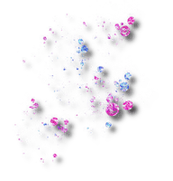 pink blue overlay gems - zdarma png