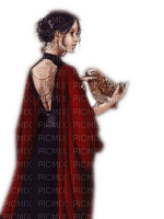 Rena red Gothic Woman Girl Mädchen - png gratis
