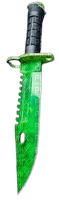 green knife - bezmaksas png