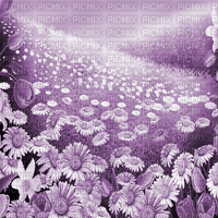 Y.A.M._Spring background purple - δωρεάν png