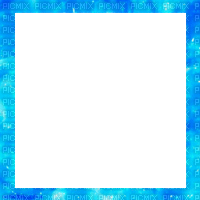blue frame - Zdarma animovaný GIF