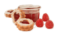 Raspberry, Cookies and Jam - png ฟรี