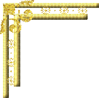 gold corner deco or coin