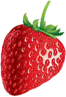Erdbeere - GIF animado grátis