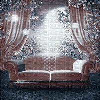 soave background animated room  blue brown - 免费动画 GIF