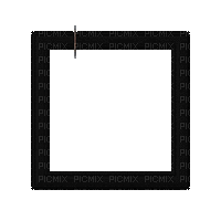 Small Black Frame - GIF animado grátis