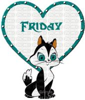 Kaz_Creations Days Of The Week Friday Animated - GIF animate gratis