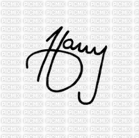 signature Harry - бесплатно png