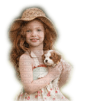 Kaz_Creations Baby Enfant Child Girl Pup Dog Dogs - png gratis