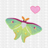 pikaole luna moth - 無料png