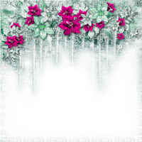 Winter.Christmas.Frame.Green.Pink - KittyKatLuv65 - δωρεάν png
