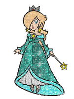 Glitter Princess Rosalina - GIF animado grátis