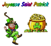 Saint-Patrick - Ilmainen animoitu GIF