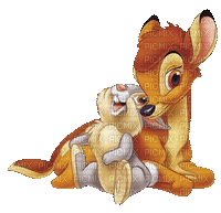 bambi - GIF animado grátis