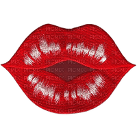patch picture kiss lips - PNG gratuit